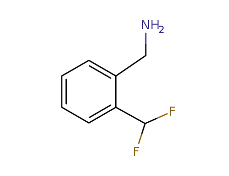 Molecular Structure of 944386-58-7 (2-(DifluoroMethyl)benzylaMine)