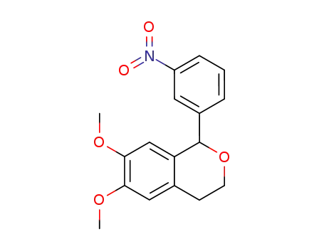 6,7-dimethoxy-1-(3-nitrophenyl)-3,4-dihydro-1H-isochromene
