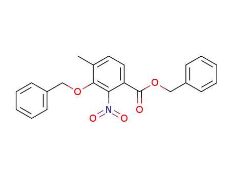 Benzyl 3-(benzyloxy)-4-methyl-2-nitrobenzoate