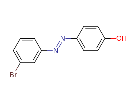 Molecular Structure of 10242-48-5 (Phenol, 4-[(3-bromophenyl)azo]-)