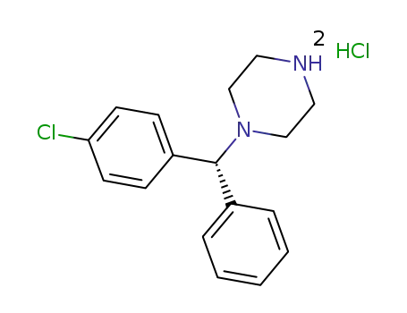 피페라진, 1-(p-클로로-알파-페닐벤질)-, 이염산염