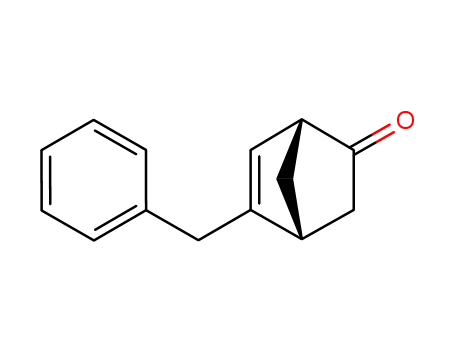 Bicyclo[2.2.1]hept-5-en-2-one, 5-(phenylmethyl)-, (1R,4R)- (9CI)