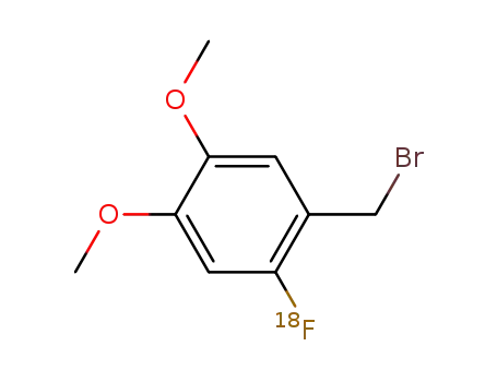 6-[18F]fluoro-3,4-dimethoxybenzyl bromide