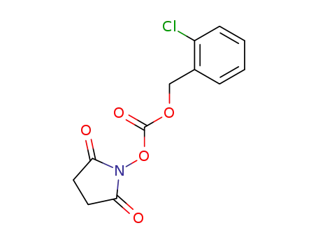 Molecular Structure of 65853-65-8 (N-(2-Chlorobenzyloxycarbonyloxy)succinimide)