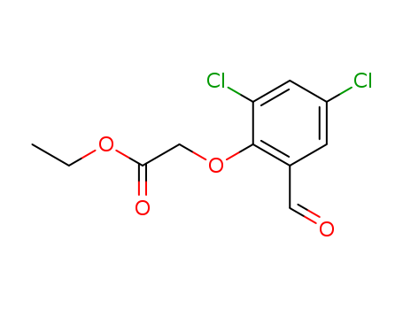 ETHYL 2-(2,4-DICHLORO-6-FORMYLPHENOXY)ACETATE