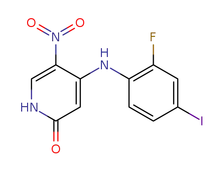 4-(2-Fluoro-4-iodophenylamino)-5-nitropyridin-2(1H)-one
