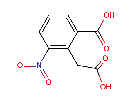 Molecular Structure of 90322-71-7 (2-Carboxy-6-nitrobenzeneacetic acid)