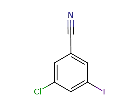 Molecular Structure of 289039-30-1 (3-CHLORO-5-IODOBENZONITRILE)