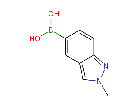 2-methyl-2H-indazol-5-ylboronic acid cas no. 952319-71-0 97%