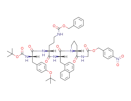 Boc-Tyr(tBu)-D-Orn(Z)-1-Nal-D-Pro-Gly-ONb