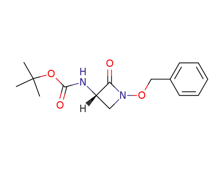 tert-butyl [1-(benzyloxy)-2-oxoazetidin-3-yl]carbamate