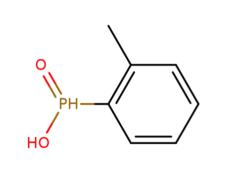 Molecular Structure of 137622-07-2 ((2-methylphenyl)phosphinic acid)