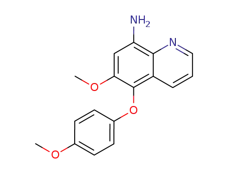8-Quinolinamine, 6-methoxy-5-(4-methoxyphenoxy)-