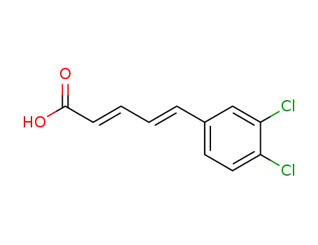2,4-Pentadienoic acid, 5-(3,4-dichlorophenyl)-, (2E,4E)-