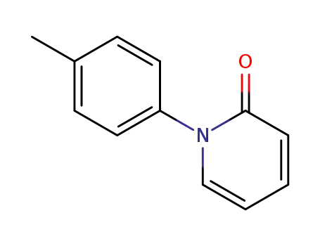 Molecular Structure of 19006-80-5 (1-(4-methylphenyl)-1,2-dihydropyridin-2-one)