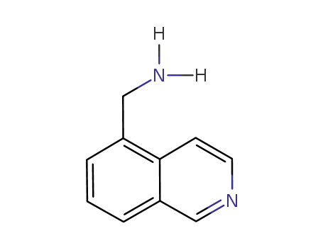 Molecular Structure of 58123-58-3 (C-ISOQUINOLIN-5-YL-METHYLAMINE)