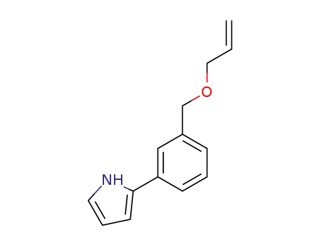 Molecular Structure of 854616-71-0 (2-(3-allyloxymethyl)phenylpyrrole)