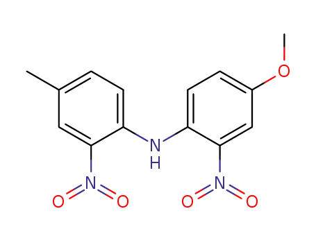 Benzenamine, 4-methoxy-N-(4-methyl-2-nitrophenyl)-2-nitro-