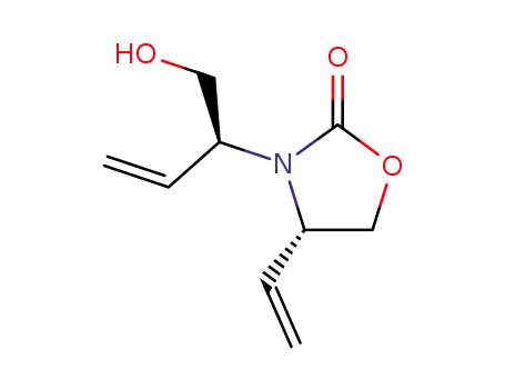 2-Oxazolidinone, 4-ethenyl-3-[(1S)-1-(hydroxymethyl)-2-propenyl]-, (4S)-