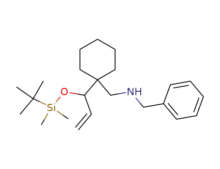 benzyl[1-(tert-butyldimethylsilyloxy-2-propenyl)]cyclohexylamine