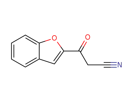 Molecular Structure of 5149-69-9 (2-cyanoacetylcoumarone)