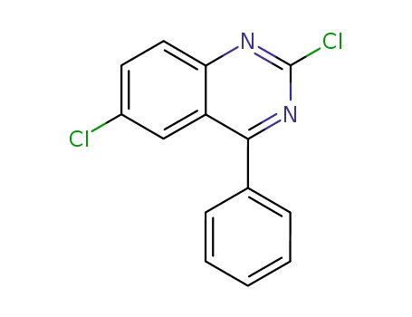 Molecular Structure of 5185-54-6 (2,6-DICHLORO-4-PHENYL-QUINAZOLINE)