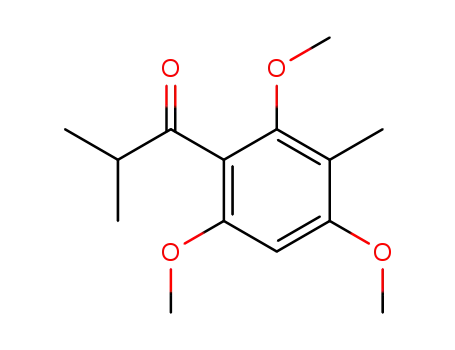 1-Propanone, 2-methyl-1-(2,4,6-trimethoxy-3-methylphenyl)-