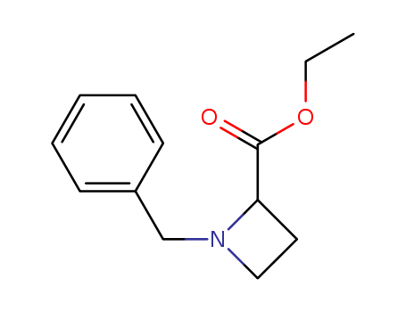 2-Azetidinecarboxylic acid, 1-(phenylmethyl)-, ethyl ester