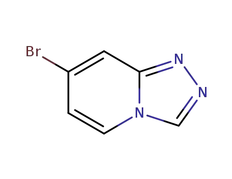 Molecular Structure of 832735-60-1 (7-Bromo[1,2,4]triazolo[4,3-a]pyridine)