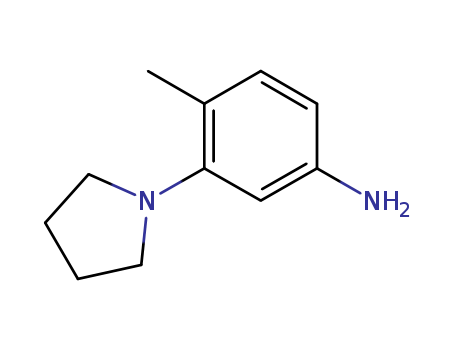4-methyl-3-(pyrrolidin-1-yl)aniline