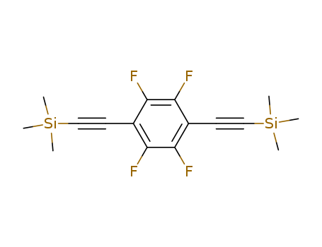 Silane, [(2,3,5,6-tetrafluoro-1,4-phenylene)di-2,1-ethynediyl]bis[trimethyl-