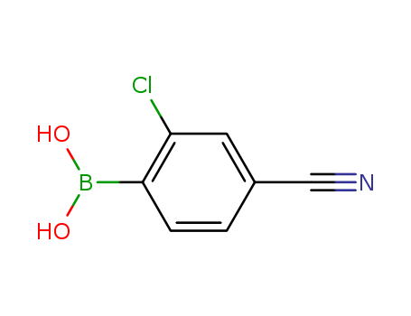 2-Chloro-4-cyanophenylboronic acid 677743-50-9