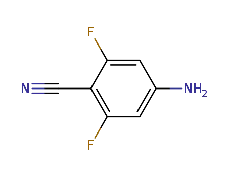 벤조 니트릴, 4- 아미노 -2,6- 디 플루오로-(9CI)