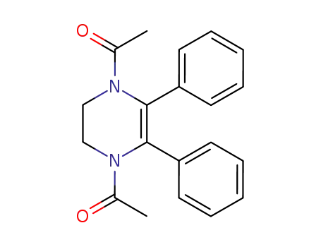 1,4-diacetyl-2,3-diphenyl-1,4,5,6-tetrahydropyrazine
