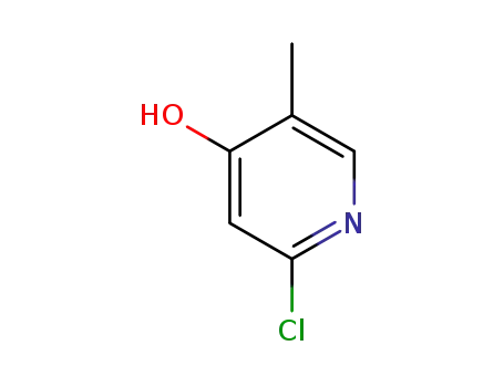 Molecular Structure of 1227580-80-4 (2-chloro-5-methylpyridin-4-ol)
