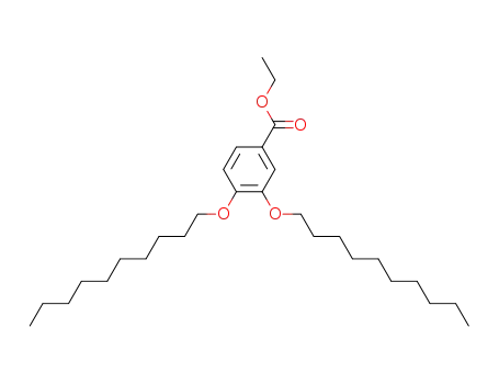 Molecular Structure of 158921-40-5 (ethyl 3,4-didecyloxybenzoate)