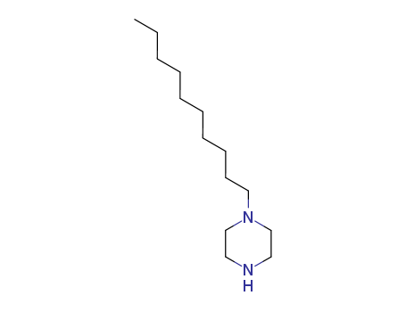Piperazine, 1-decyl-  CAS NO.63207-03-4