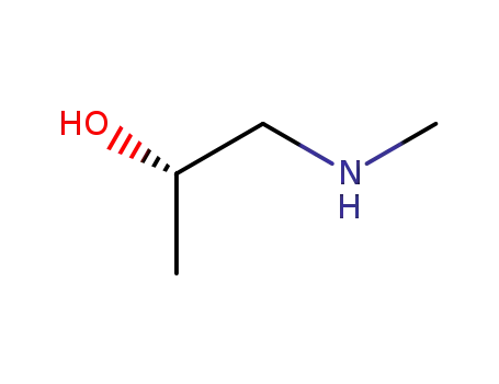 Molecular Structure of 70377-76-3 ((S)-1-(Methylamino)-2-propanol HCl)