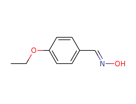 Molecular Structure of 61096-94-4 (4-ETHOXYBENZALDEHYDE OXIME)