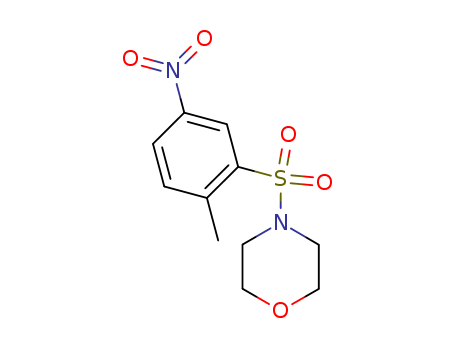 4-({5-nitro-2-methylphenyl}sulfonyl)morpholine