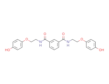 1,3-Benzenedicarboxamide, N,N'-bis[2-(4-hydroxyphenoxy)ethyl]-