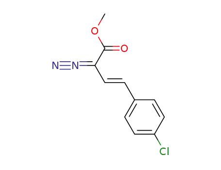 (E)-methyl 4-(4-chlorophenyl)-2-diazobut-3-enoate