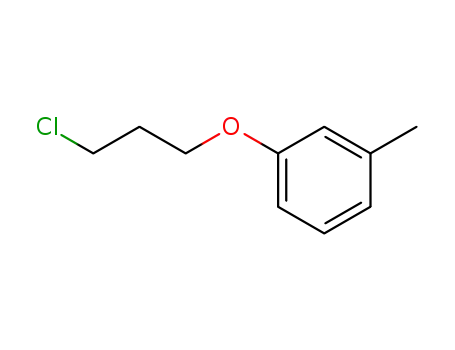 Molecular Structure of 62806-87-5 (Benzene, 1-(3-chloropropoxy)-3-methyl-)