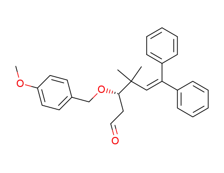 (S)-3-(4-Methoxy-benzyloxy)-4,4-dimethyl-6,6-diphenyl-hex-5-enal