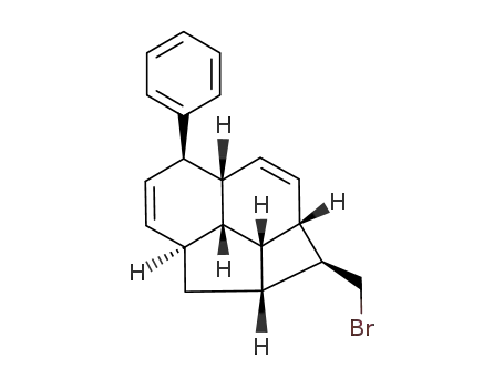 (1S,1aR,2aS,5R,5aR,7aS,7bS,7cS)-1-Bromomethyl-5-phenyl-1a,2,2a,5,5a,7a,7b,7c-octahydro-1H-cyclobuta[bc]acenaphthylene