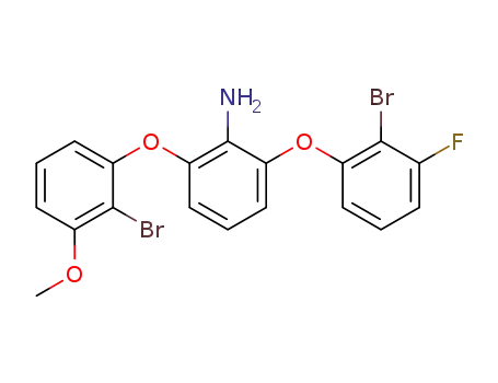 2-(2-bromo-3-fluoro-phenoxy)-6-(2-bromo-3-methoxy-phenoxy)-phenylamine