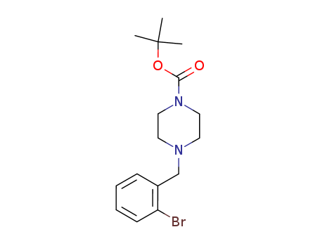 tert-butyl 4-[(2-bromophenyl)methyl]piperazine-1-carboxylate