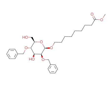 8-methoxycarbonyloctyl 2,4-di-O-benzyl-β-D-mannopyranoside