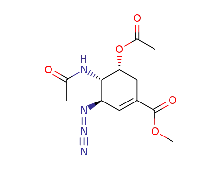 methyl (3R,4S,5R)-4-acetamido-5-acetoxy-3-azidocyclohex-1-ene-1-carboxylate