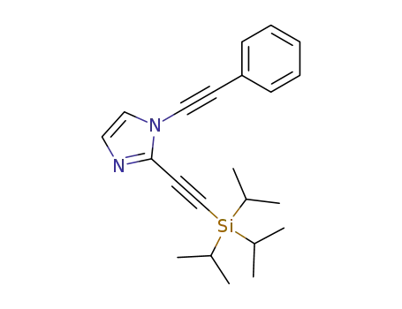 1H-Imidazole, 1-(phenylethynyl)-2-[[tris(1-methylethyl)silyl]ethynyl]-